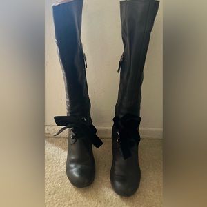 Red Valentino black boots